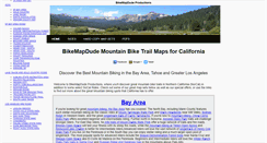 Desktop Screenshot of bikemapdude.com